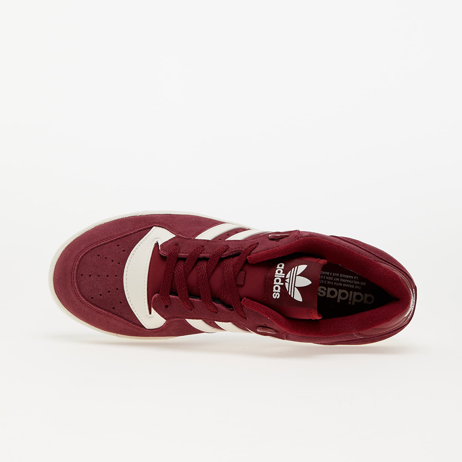 Men s shoes adidas Rivalry Low Core Burgundy Cloud White Core
