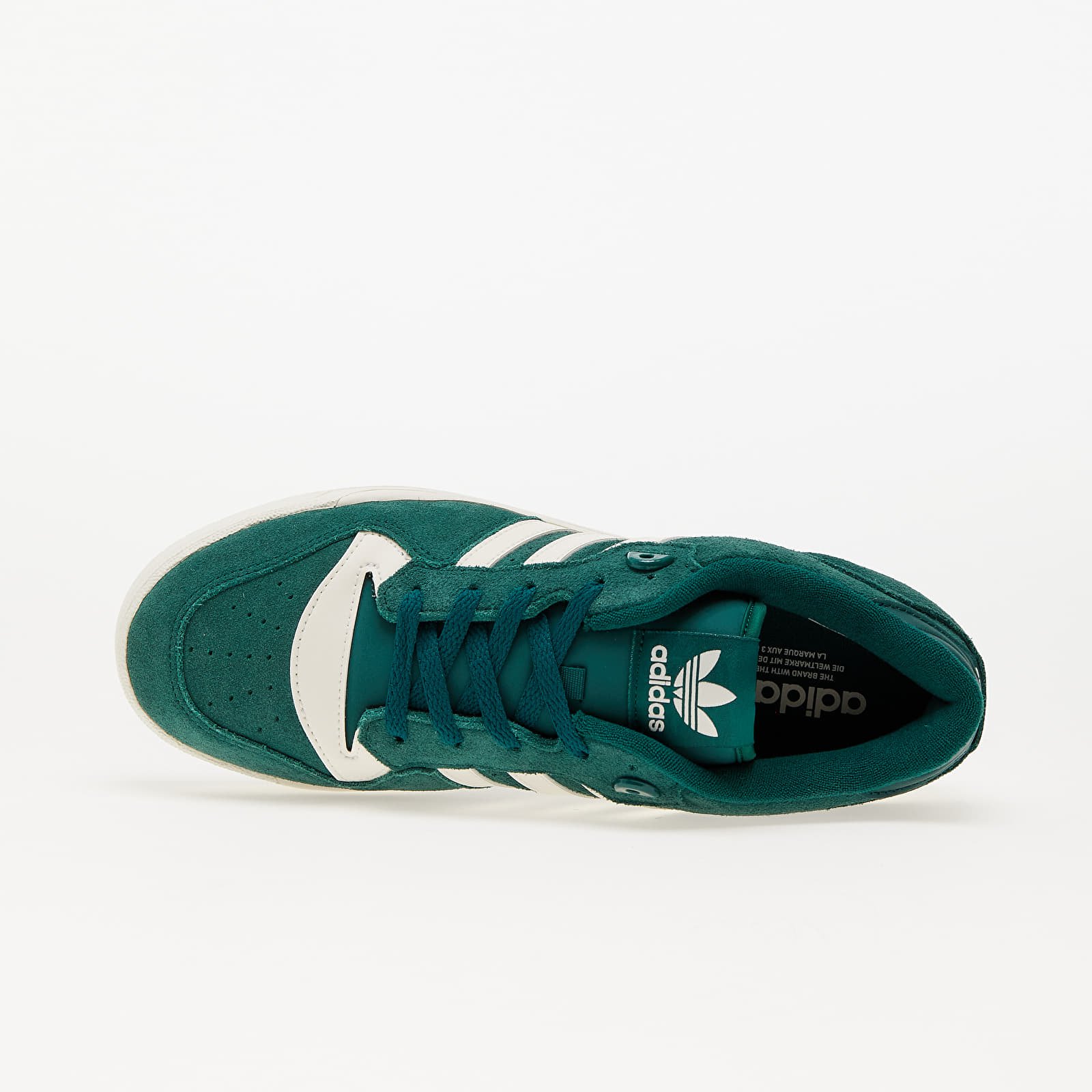 Buty męskie adidas Rivalry Low Collegiate Green/ Cloud White/ Collegiate Green