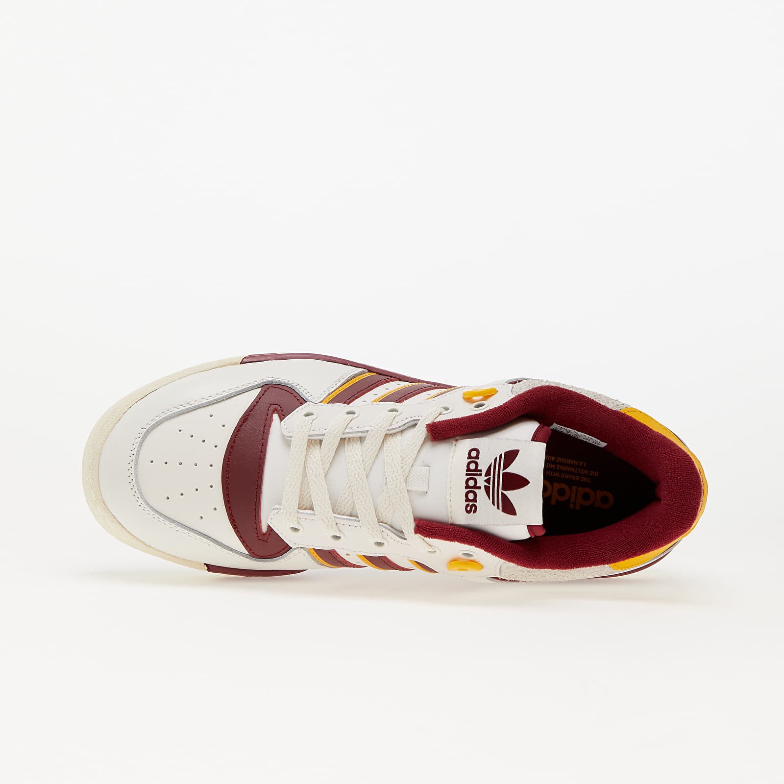 Moški čevlji adidas Rivalry Low 86 Cloud White/ Tecobu/ Creme Yellow
