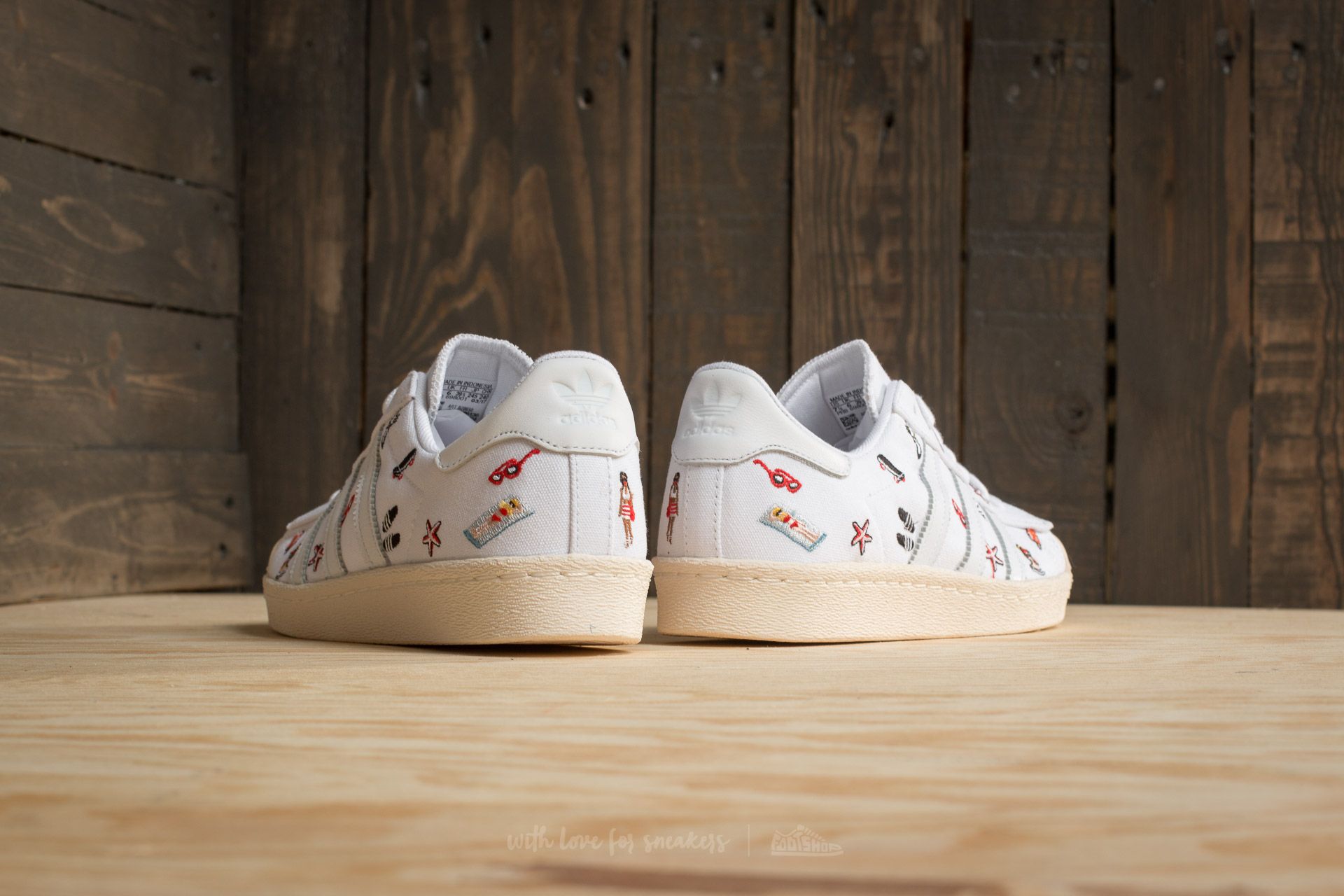 Scarpe donna adidas Superstar 80s W Ftw White/ Ftw White/ Off White