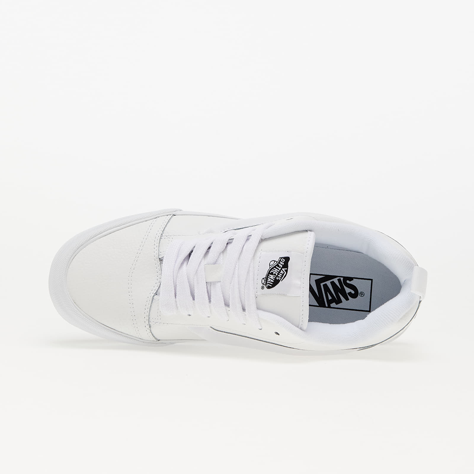 Männer Vans Knu Skool Leather White