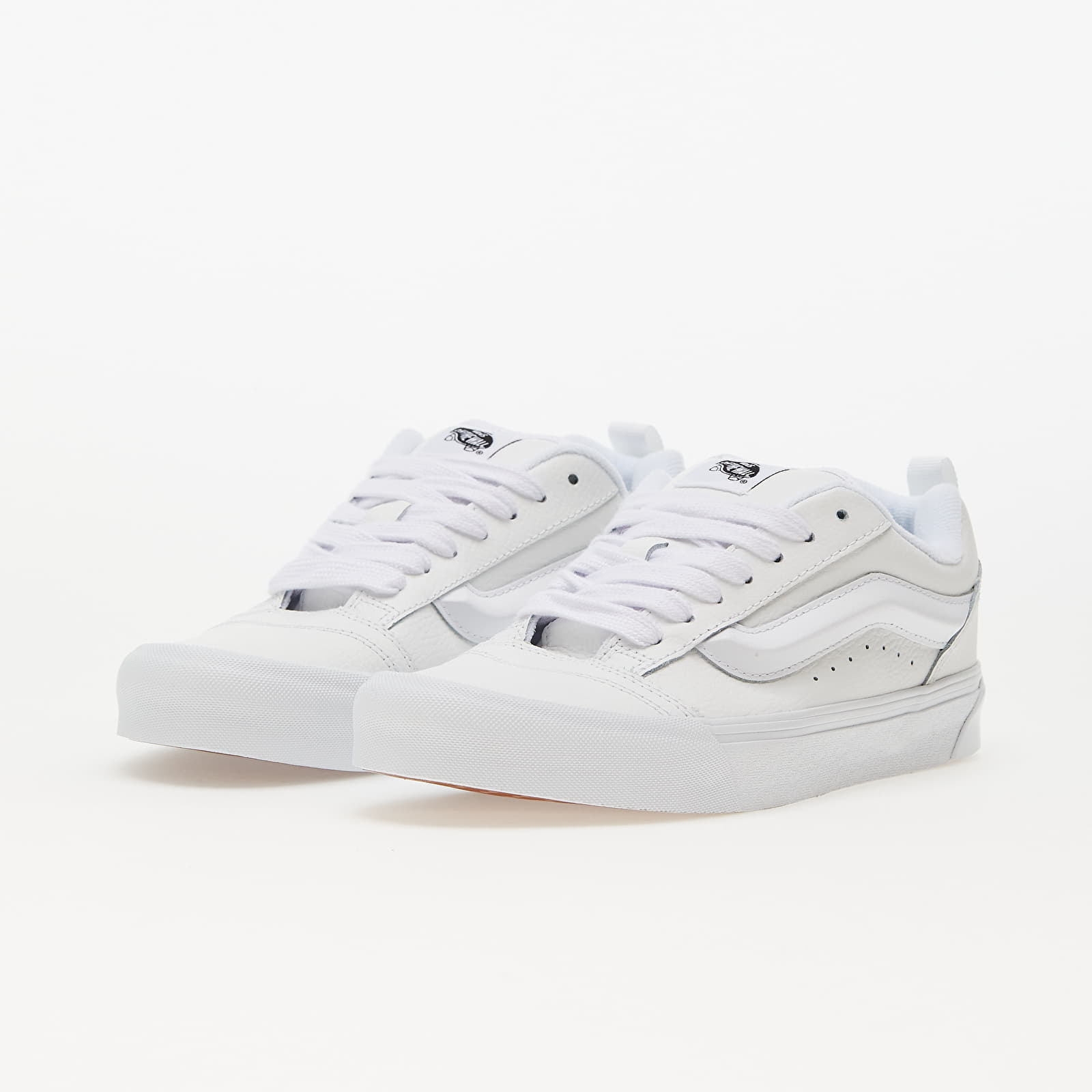 Männer Vans Knu Skool Leather White