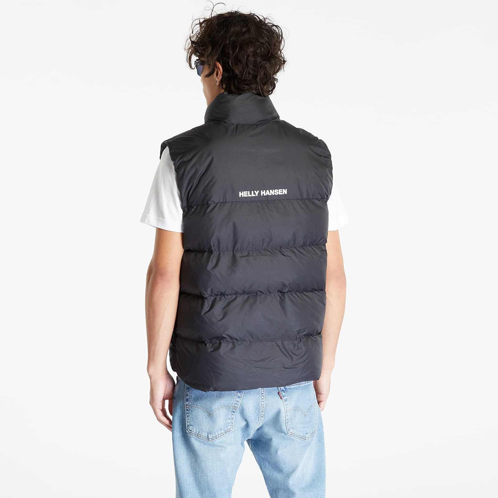 Puffer vest with short sleeve shirt on sale
