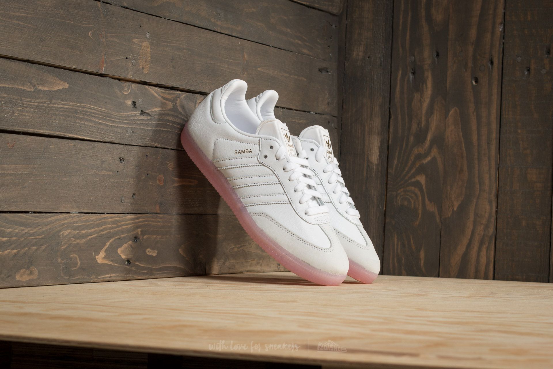Damen Sneaker und Schuhe adidas Samba W Ftw White Ftw White Easy