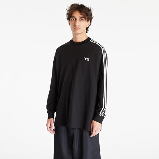 T-shirt Y-3 3-Stripes Long Sleeve Tee UNISEX Black/ Off White