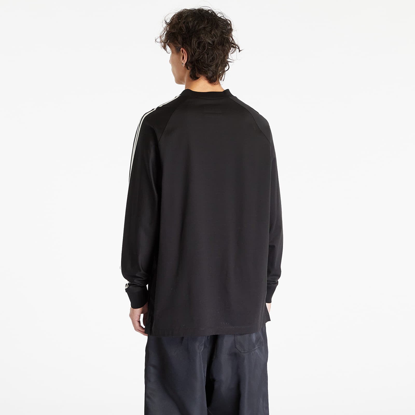 T-shirts Y-3 3-Stripes Long Sleeve Tee UNISEX Black/ Off White