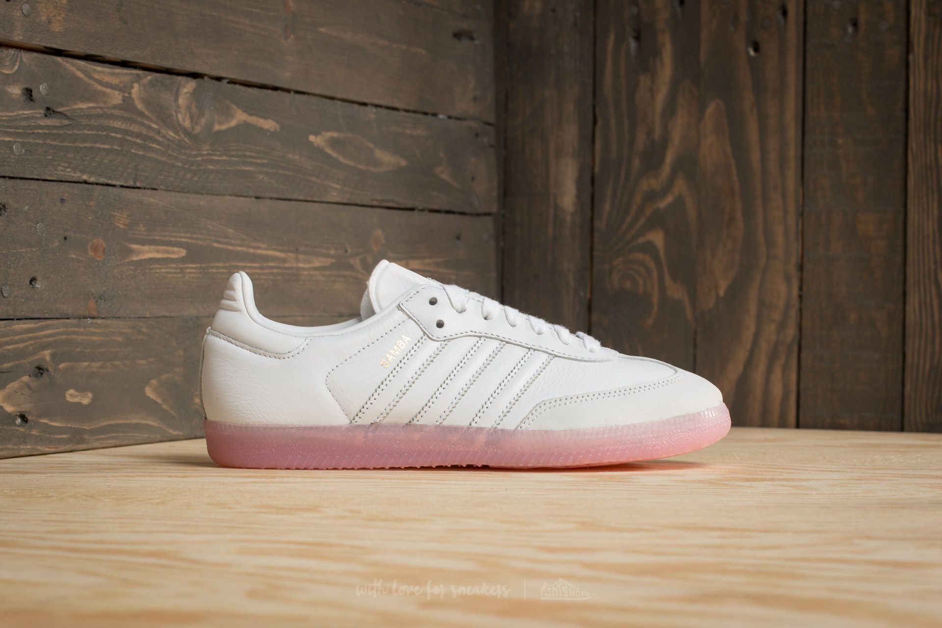 Women s shoes adidas Samba W Ftw White Ftw White Easy Pink Footshop