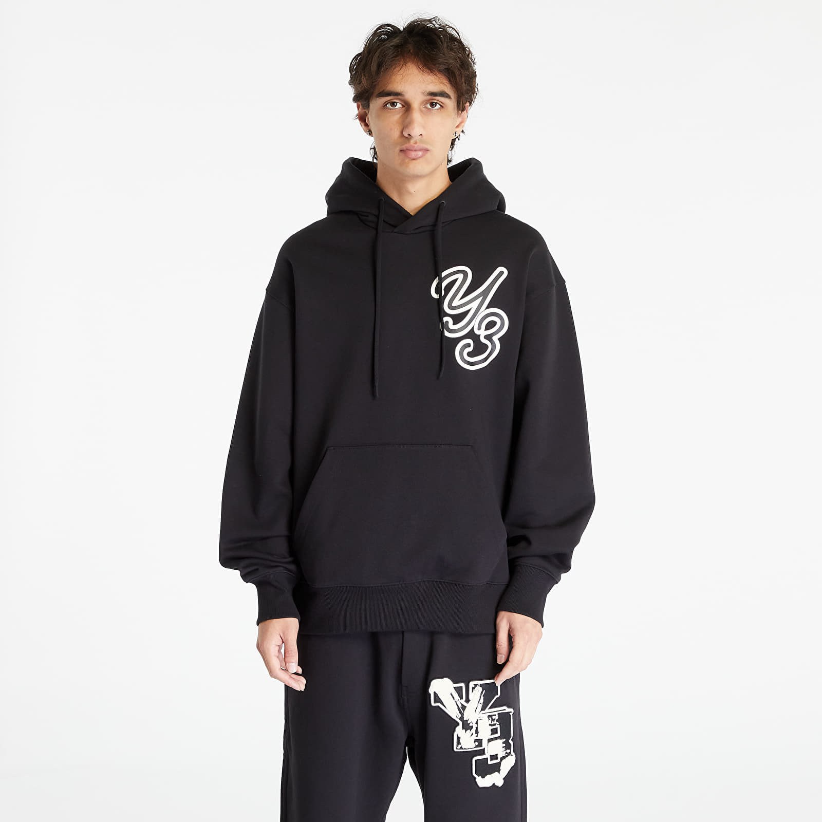 Y3 black sweatshirt store
