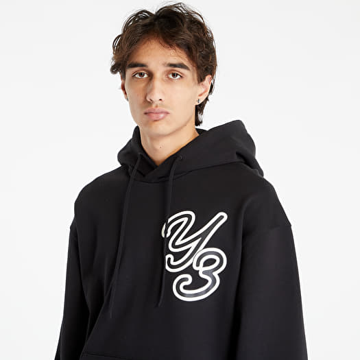 Hoodies and sweatshirts Y 3 Graphic Logo Hoodie UNISEX Black Footshop