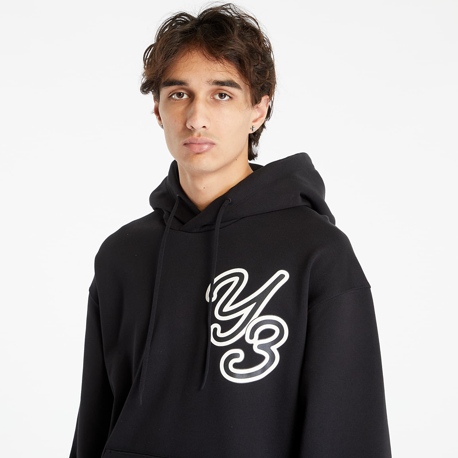 Hoodies and sweatshirts Y-3 Graphic Logo Hoodie UNISEX Black