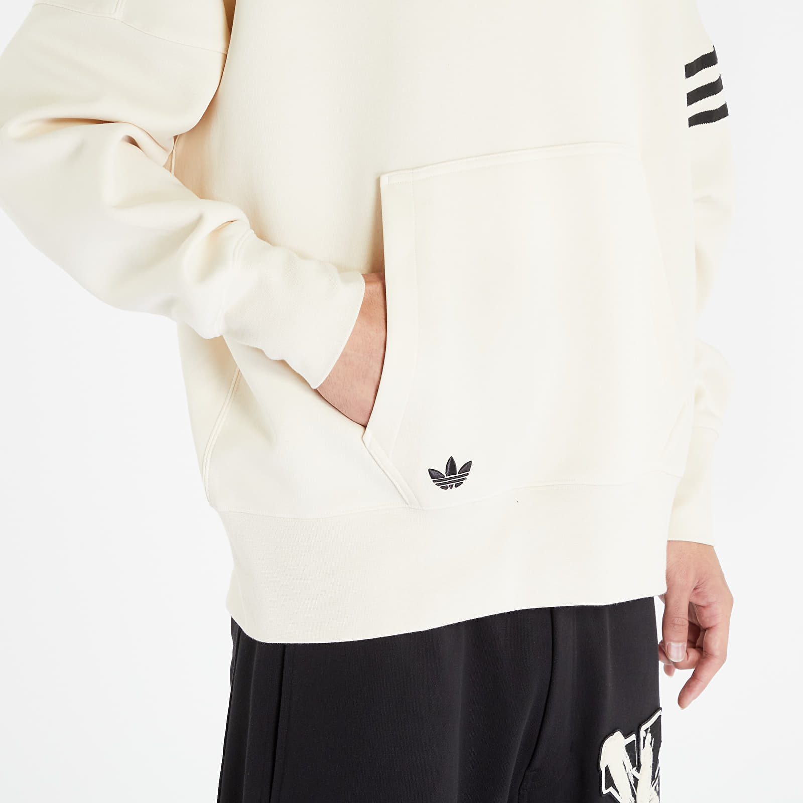 Hoodies and sweatshirts adidas Originals Adicolor Neuclassics Hoodie Wonder  White | Footshop