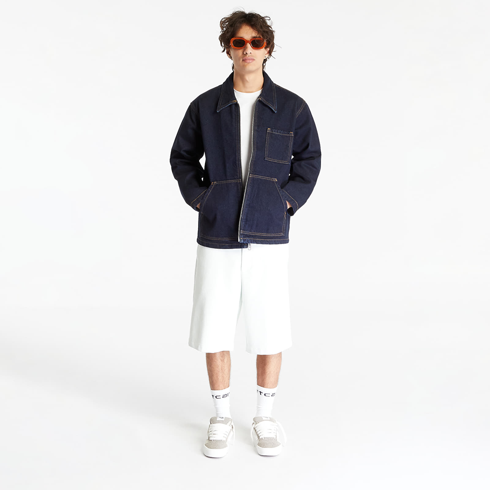 Jackets Levi s Skate Garage Jacket Dark Indigo Flat Finish