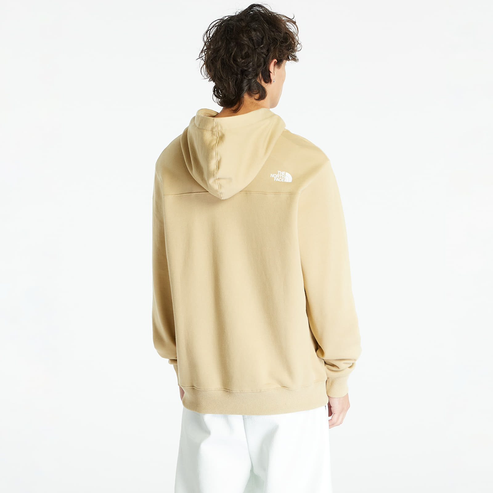 North face cream on sale hoodie