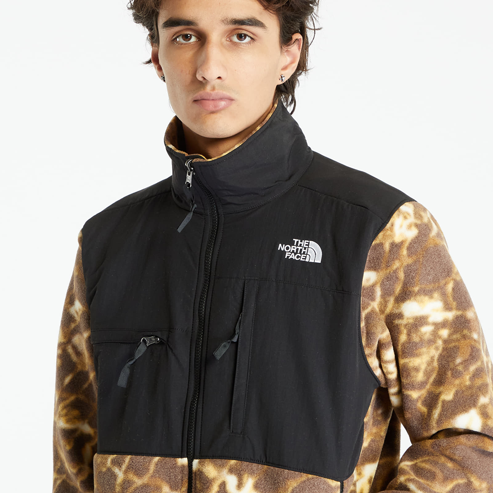 Jackets The North Face Denali Jacket Coal Brown Wtrdstp/ TNF Black