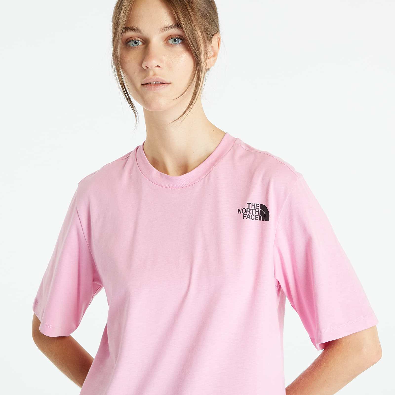 Tricouri  The North Face Relaxed Redbox Tee Orchid Pink