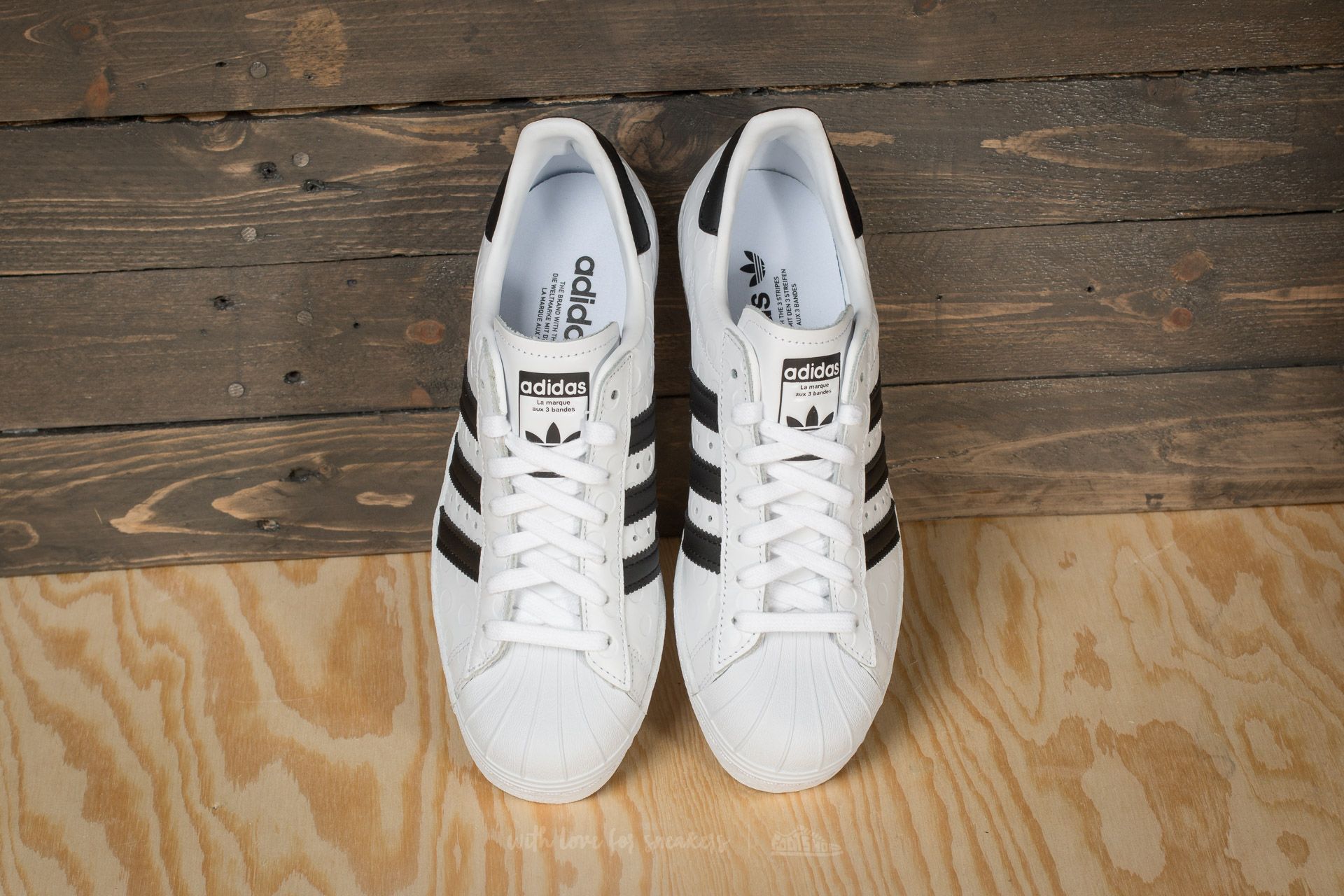 Sko til kvinder adidas Superstar 80s W Footwear White/ Core Black/ Footwear White