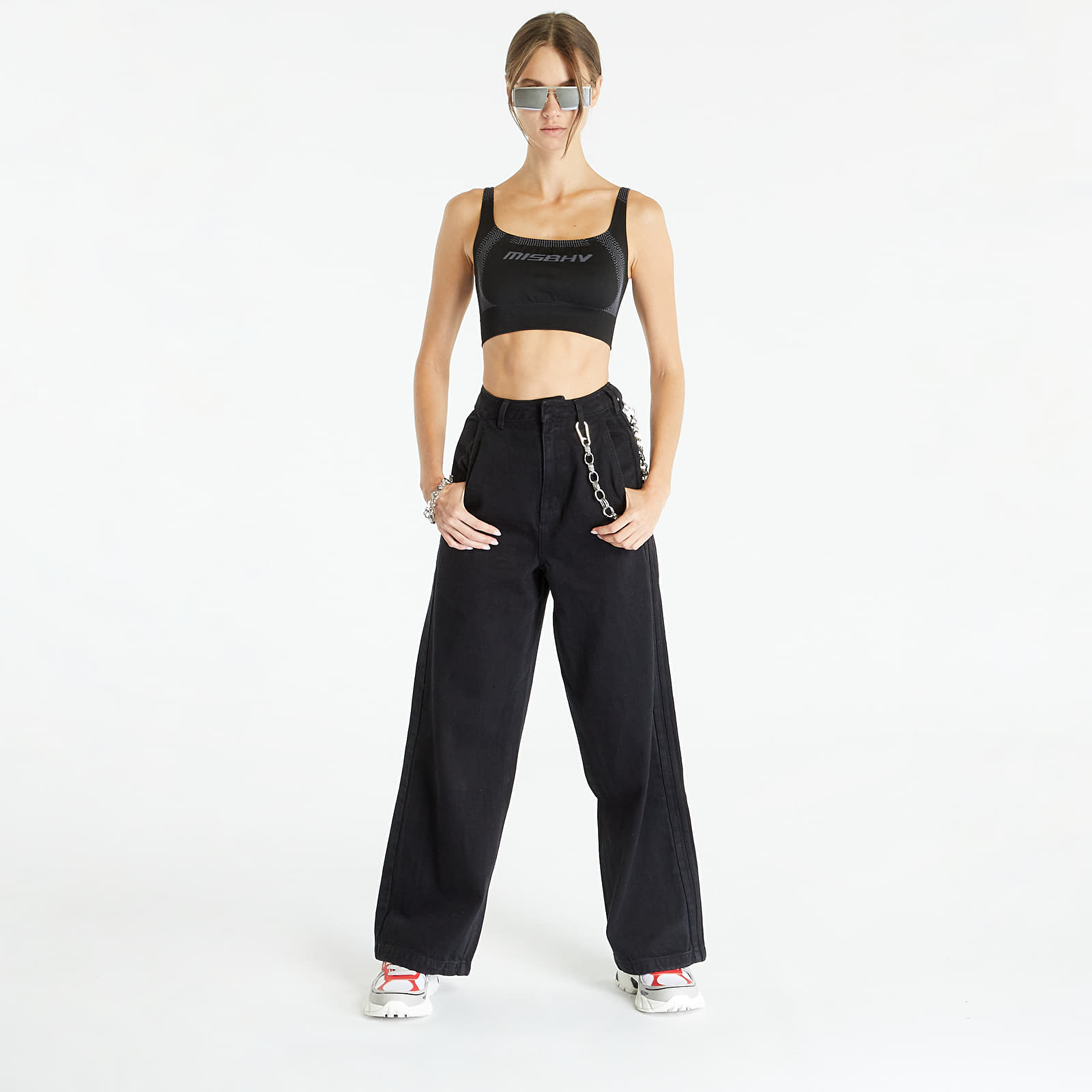 Rintaliivit MISBHV Sport Bra Top Muted Black