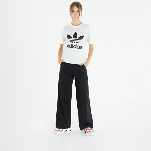 Tシャツ・カットソー adidas Trefoil short sleeve tee white IW6310 T-shirts adidas Originals Adicolor Trefoil Short Sleeve Tee