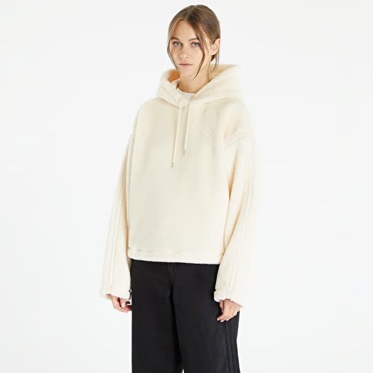 All white outlet adidas sweatshirt