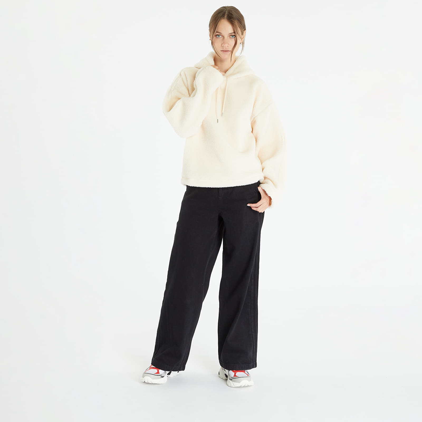 Hanorace adidas Originals Hoodie Wonder White