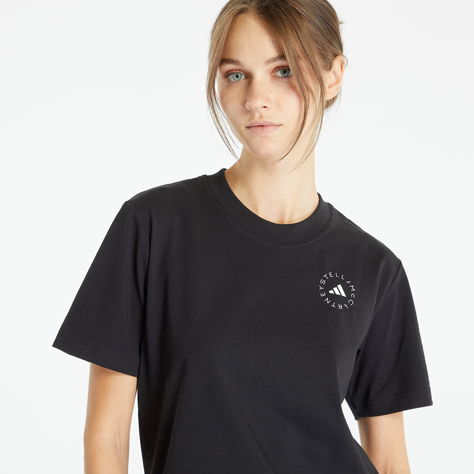 Pólók adidas x Stella McCartney TrueCasuals Regular Sportswear T-Shirt Black