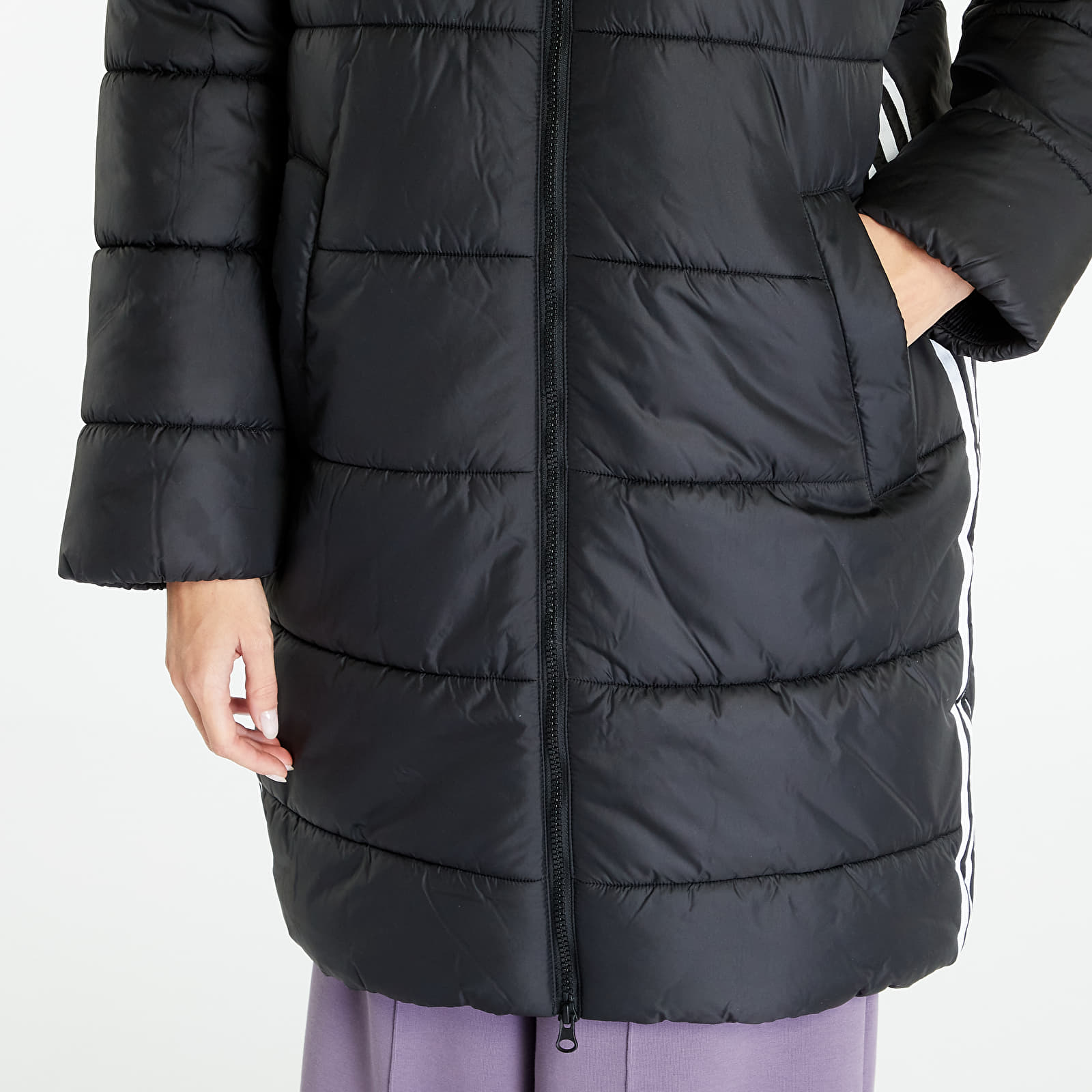 Jakker adidas Originals Adicolor Long Jacket Black