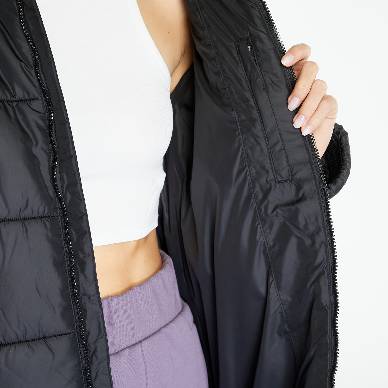 Jakker adidas Originals Adicolor Long Jacket Black