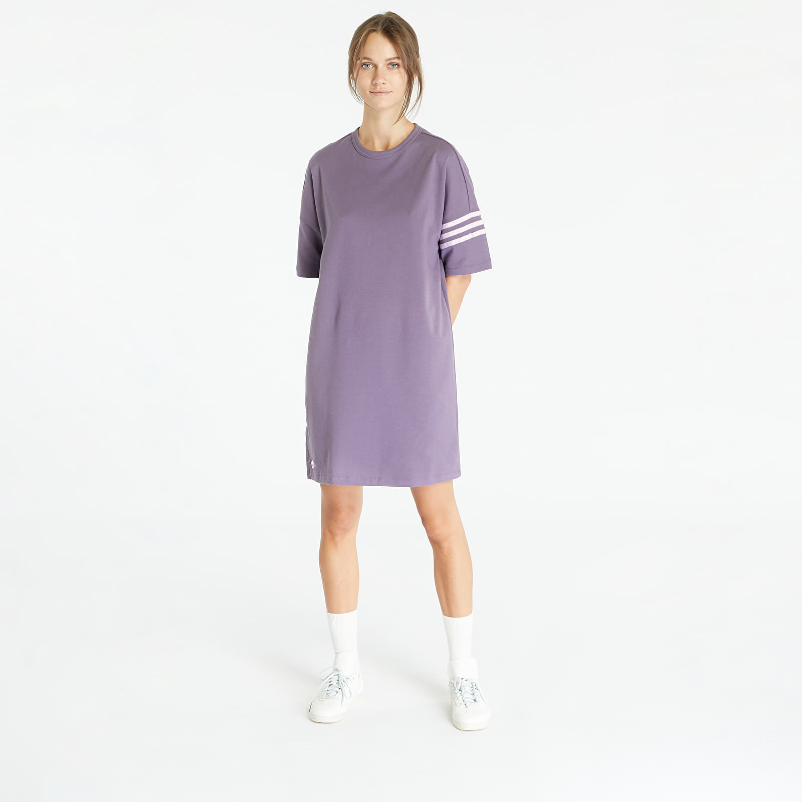 Robes adidas Originals Adicolor Neuclassics Tee Dress Shadow Violet