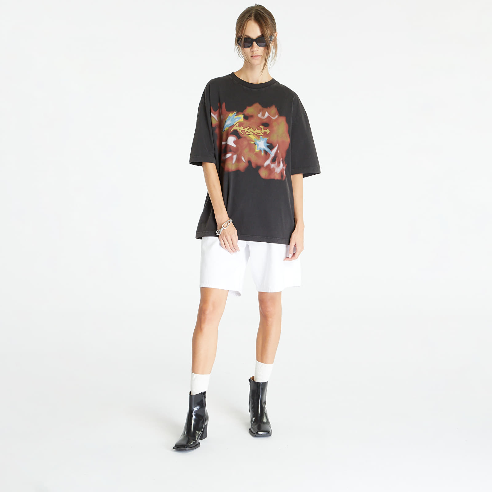   Μπλούζες Ambush Graphic T-Shirt UNISEX Tap Shoe/ Valiant Poppy