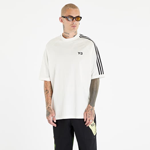 T-shirt Y-3 3-Stripes Short Sleeve Tee UNISEX Off White/ Black