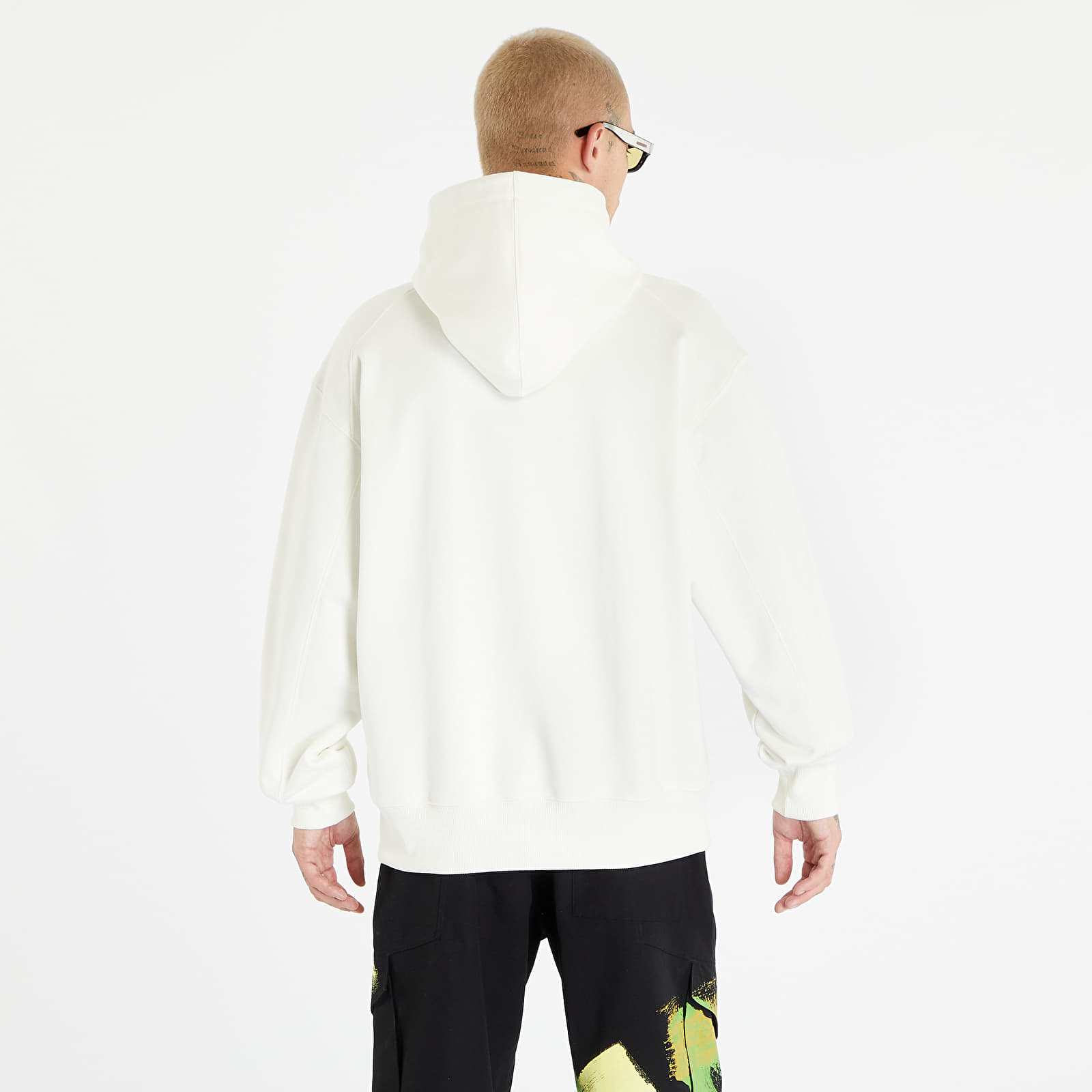 Hanorace Y-3 Grephic Logo Hoodie UNISEX Off White