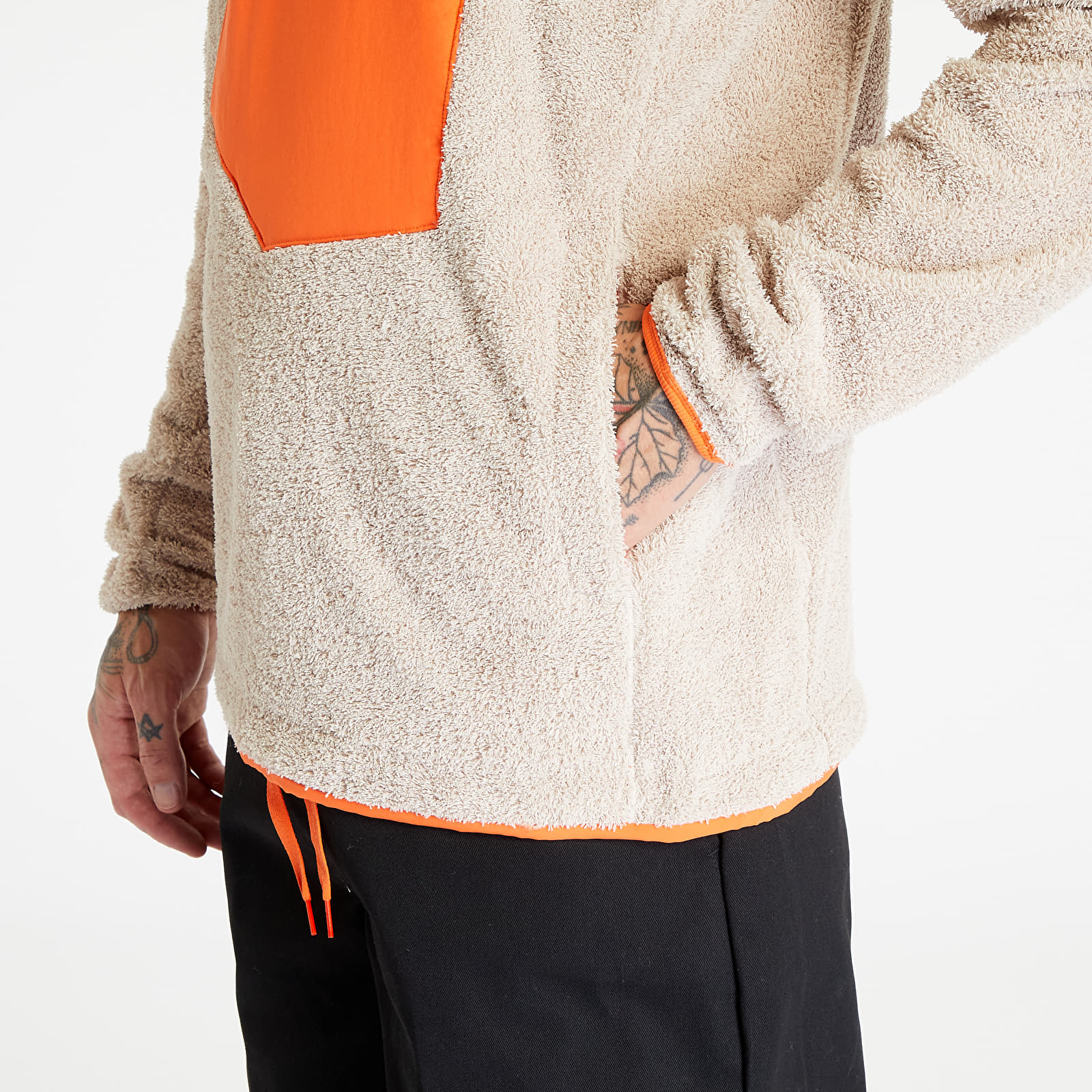 Felpe adidas Terrex Xploric High Pile Fleece Pullover Wonder Beige