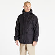 Geci parka FRED PERRY Padded Zip Through Jacket Black (J6516 102