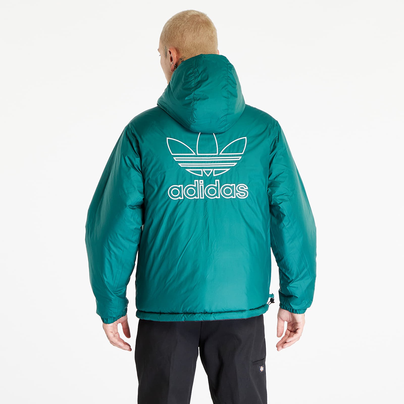 Adidas reversible winter jacket sale