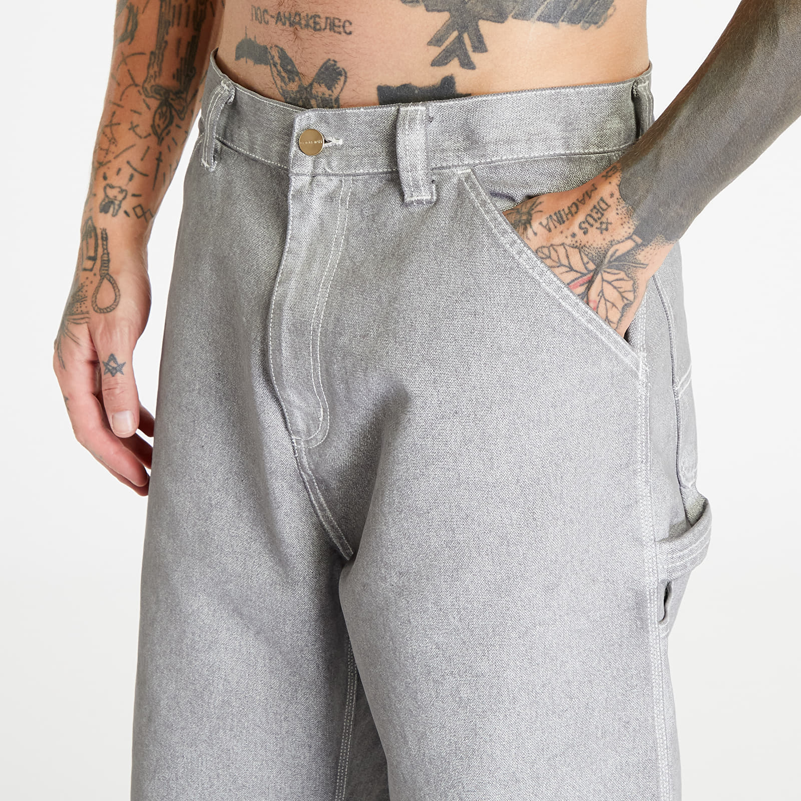 Kalhoty Carhartt WIP OG Single Knee Pant Wax/ Blacksmith