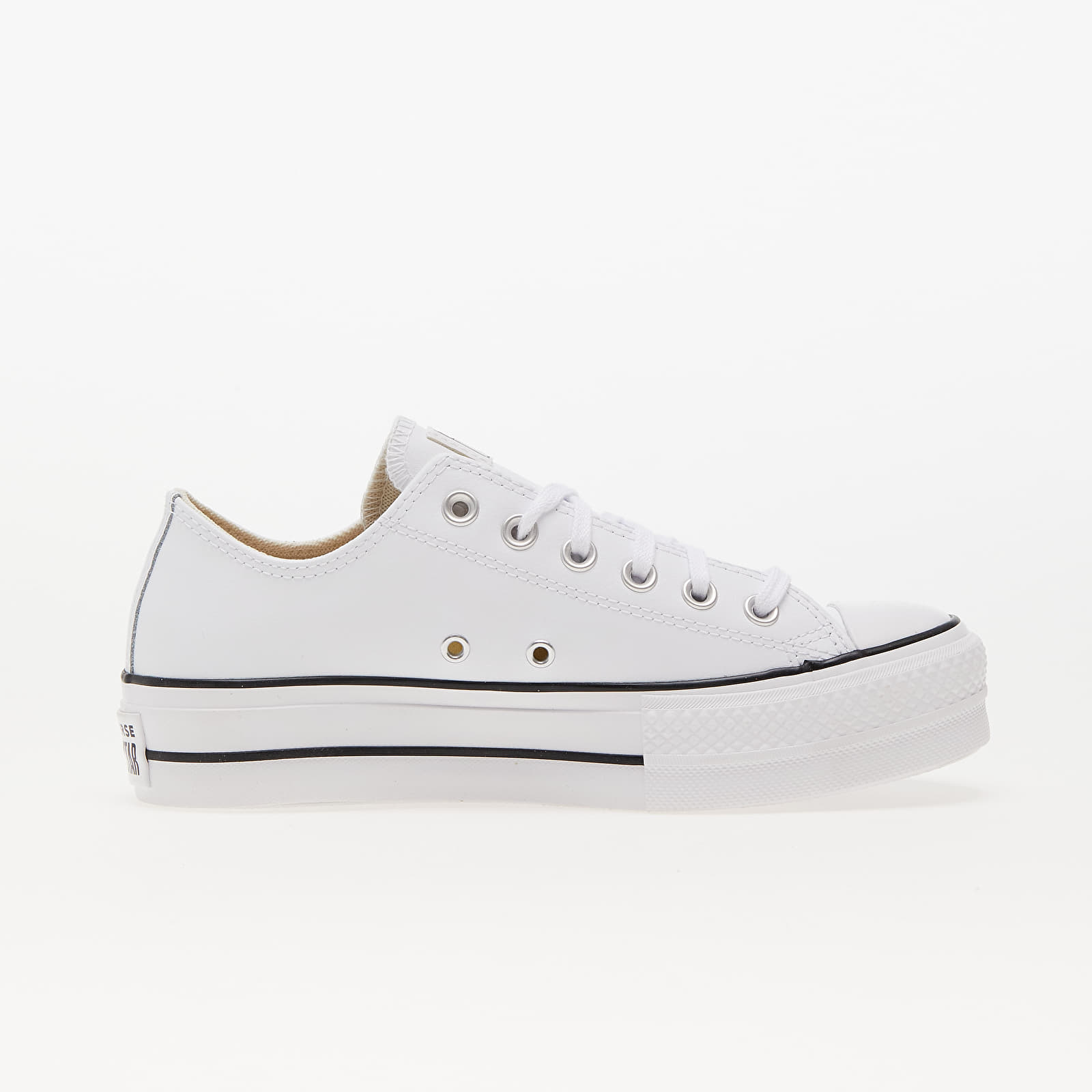 Damen Sneaker und Schuhe Converse Chuck Taylor All Star Lift Platform Leather White/ Black/ White