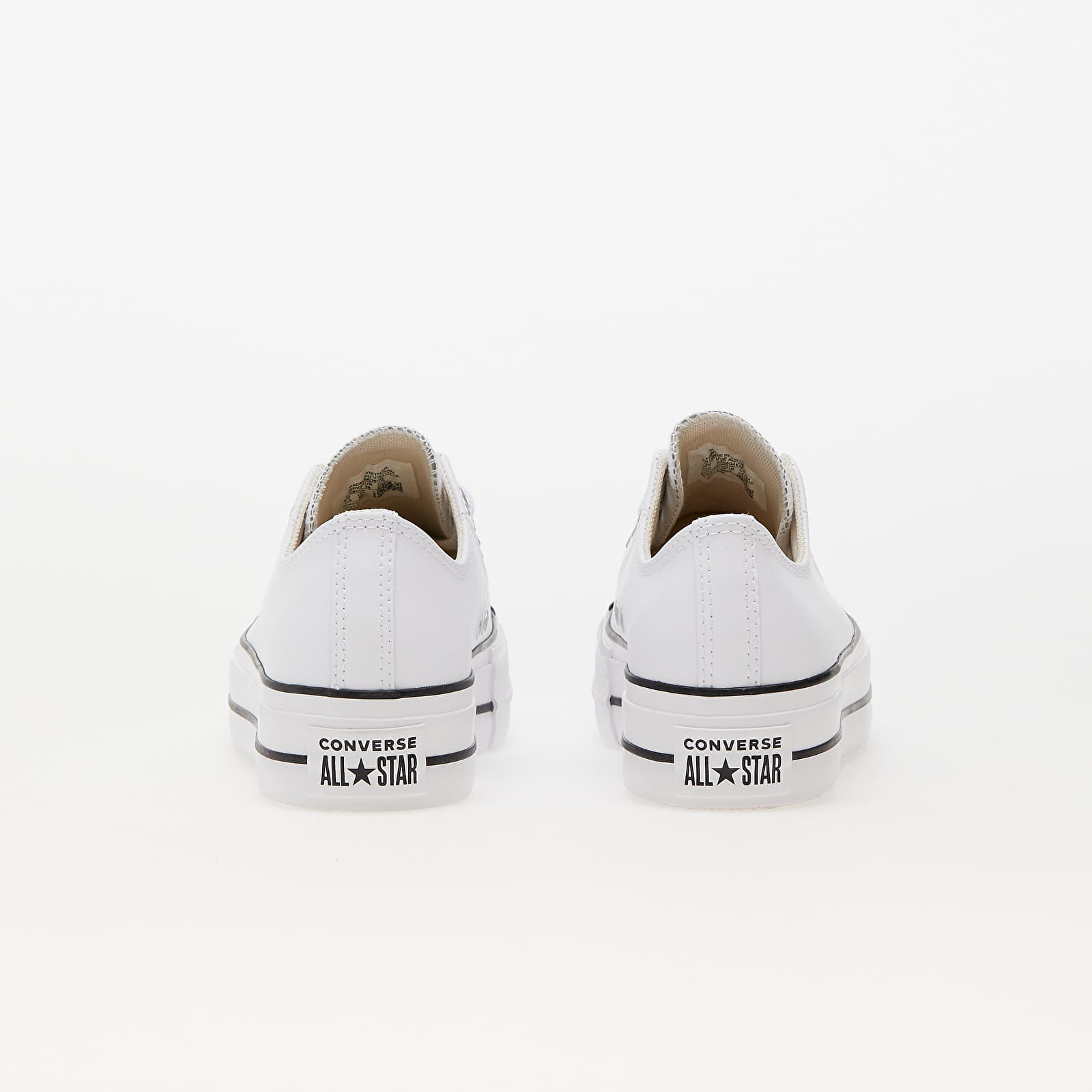 Damen Sneaker und Schuhe Converse Chuck Taylor All Star Lift Platform Leather White/ Black/ White