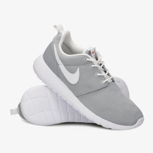 Nike roshe run gris orange hot sale