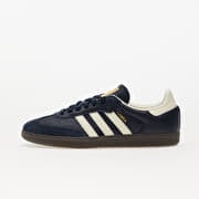 Adidas white & navy samba og shoes hot sale