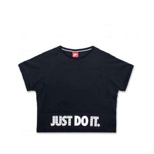 nike just do it cropped t shirt