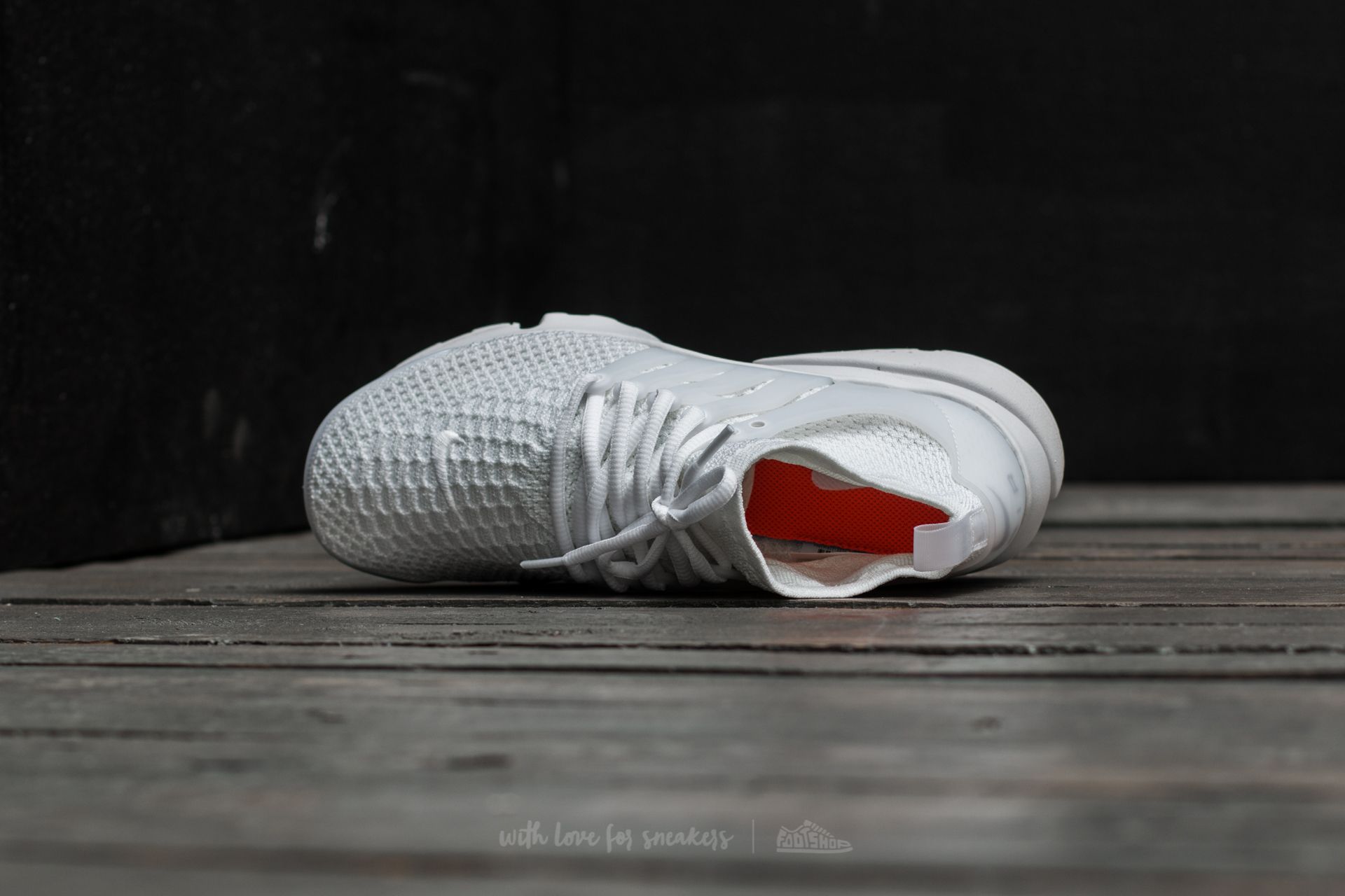 Férfi cipők Nike Air Presto Flyknit Ultra White/ White-White