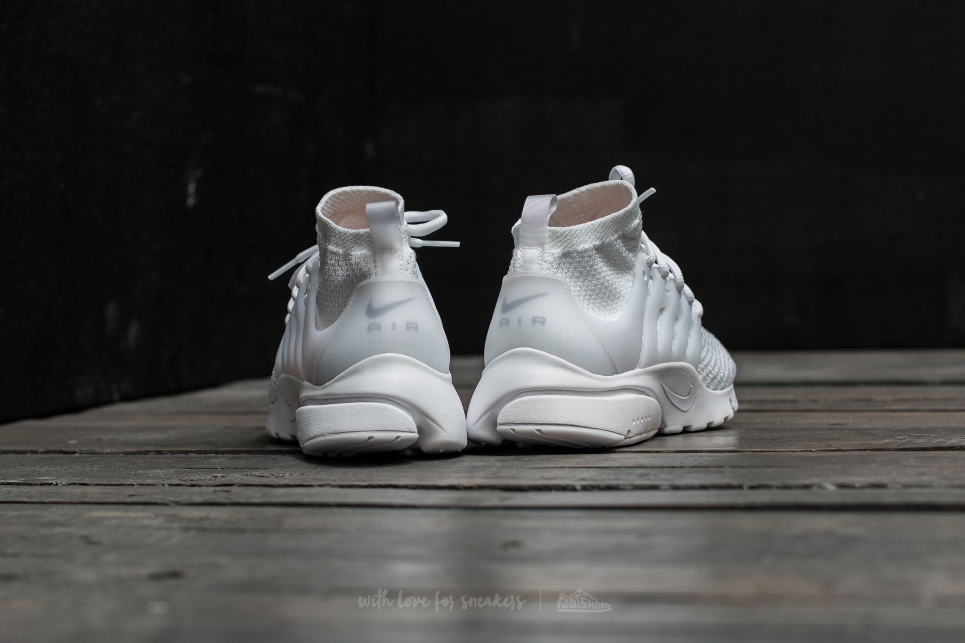Men s shoes Nike Air Presto Flyknit Ultra White White White Footshop
