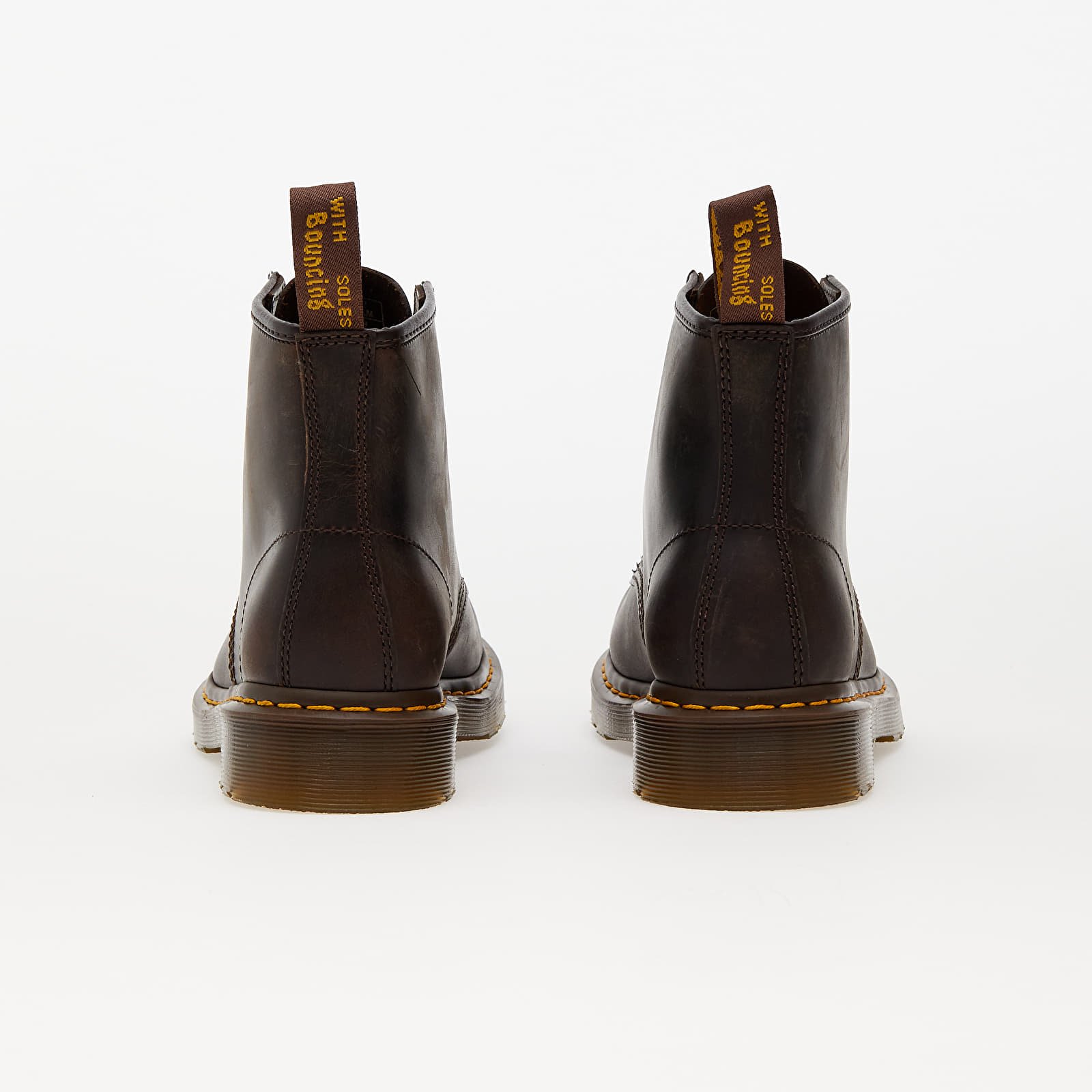 Men's shoes Dr. Martens 101 Dark Brown Crazy Horse