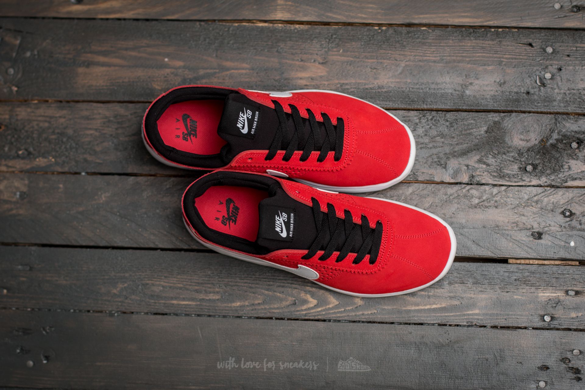 Men's shoes Nike SB Bruin Max Vapor Track Red/ White-Black-Black