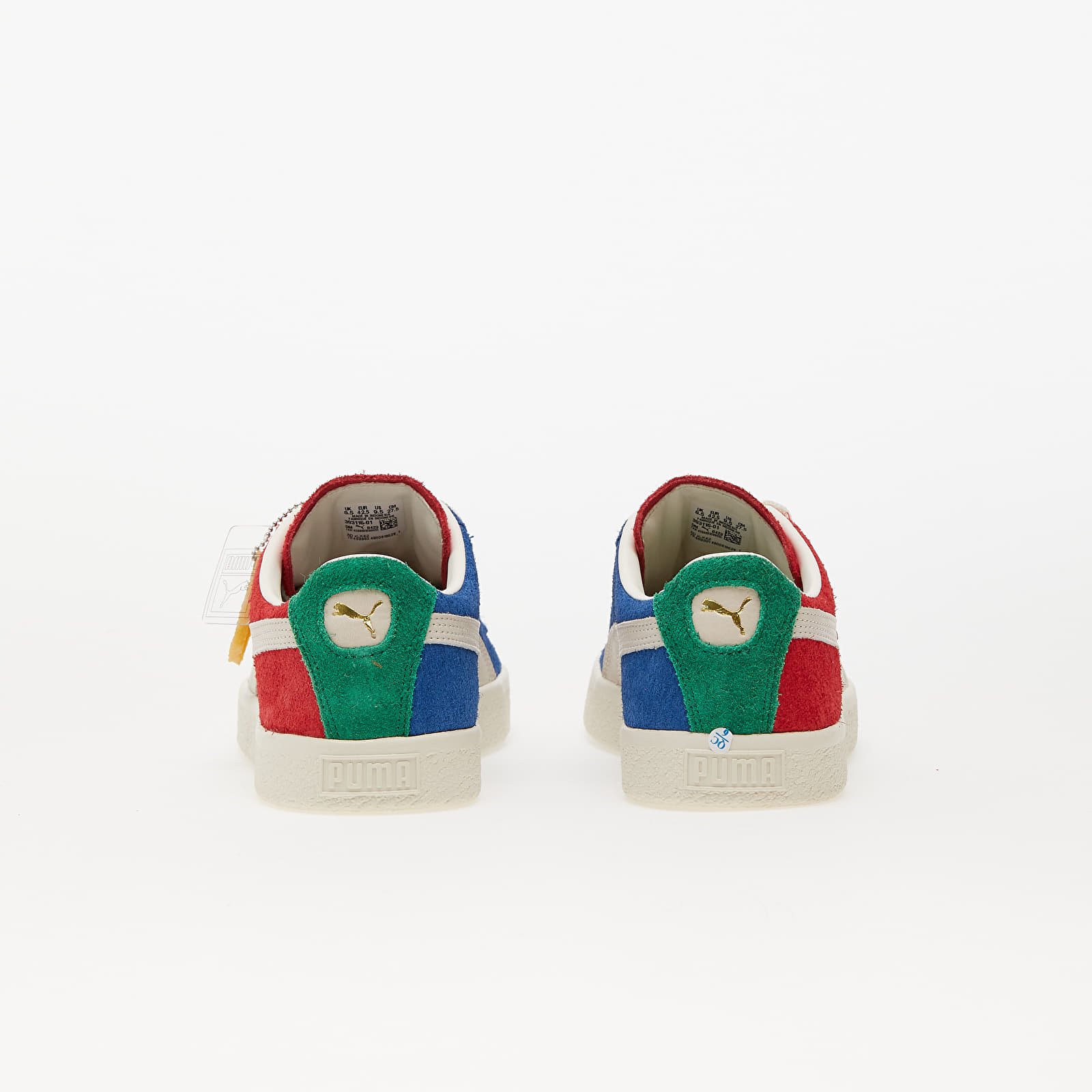 Red puma top toddler shoes