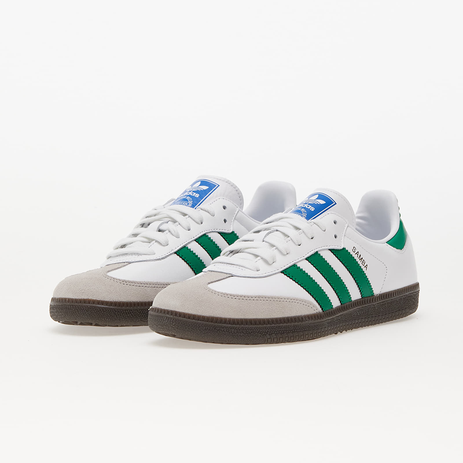 Men's shoes adidas Samba Og Ftw White/ Green/ Supplier Colour | Footshop