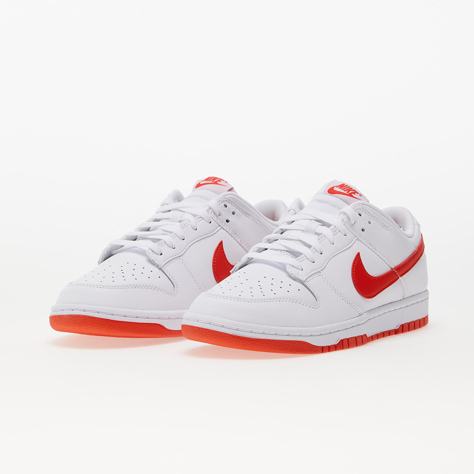 Men s shoes Nike Dunk Low Retro White Picante Red Footshop