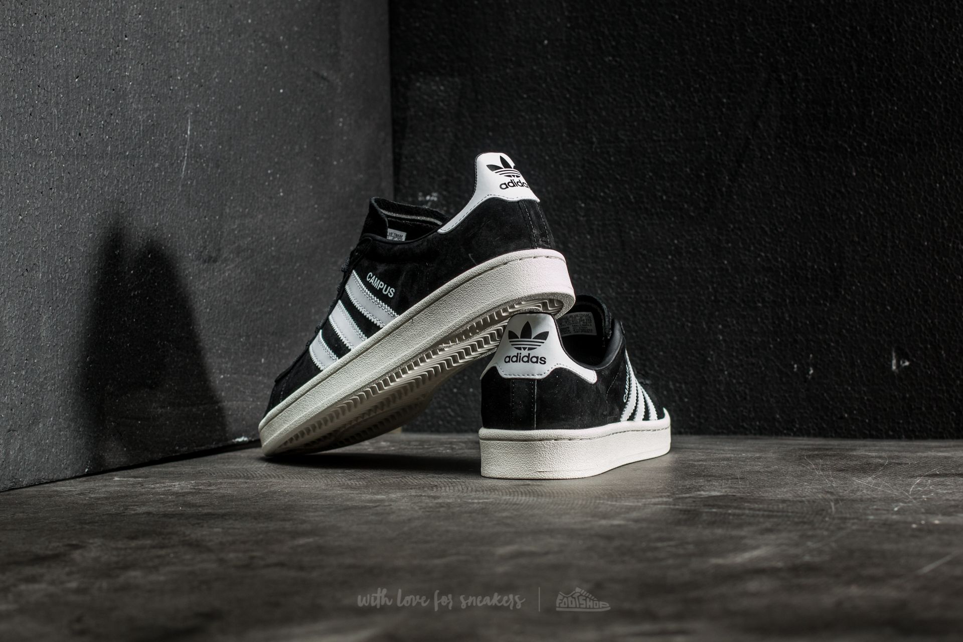 Мъжки кецове и обувки adidas Campus Core Black/ Ftw White/ Chalk White