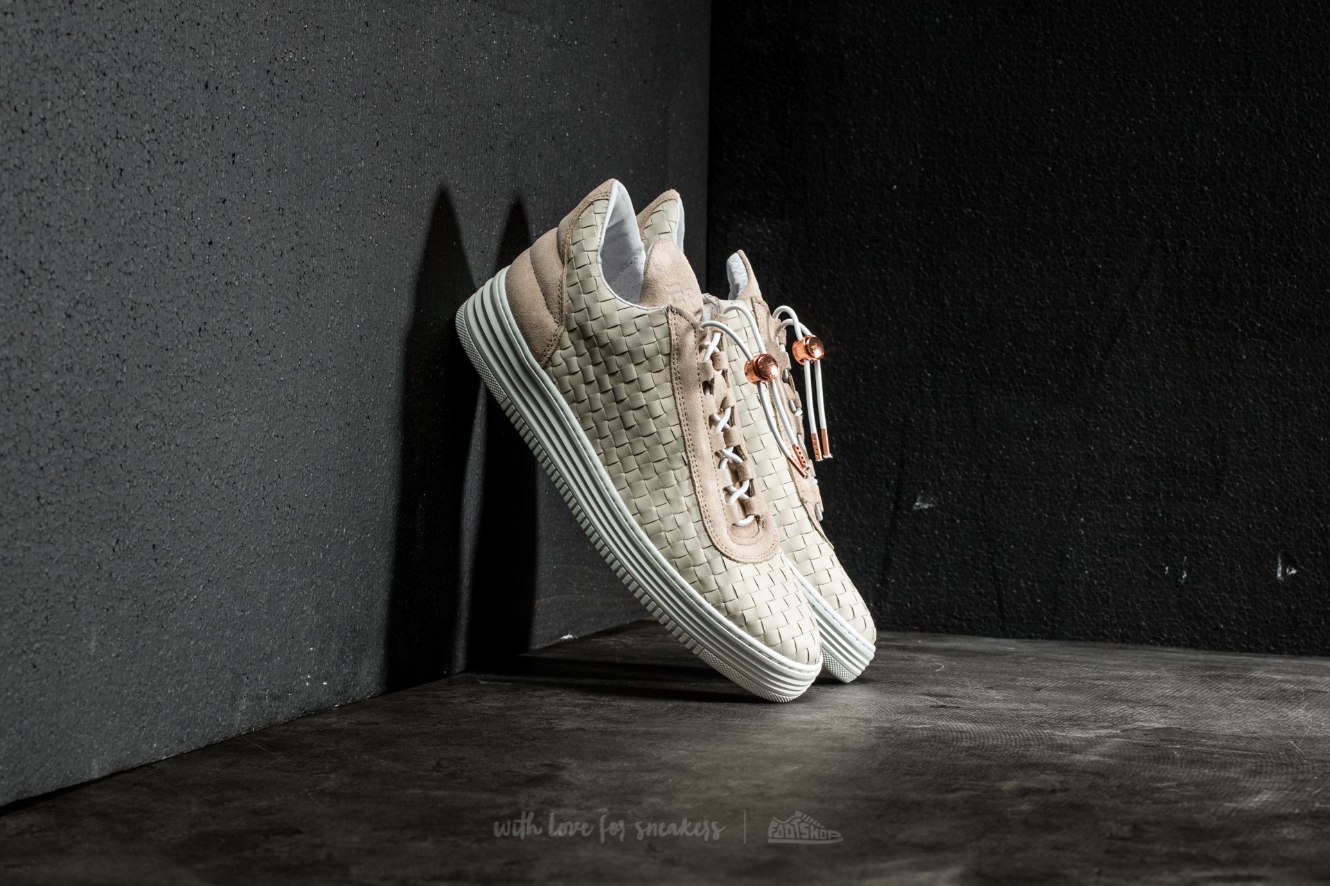 Buty męskie Filling Pieces Low Top Twist Beige