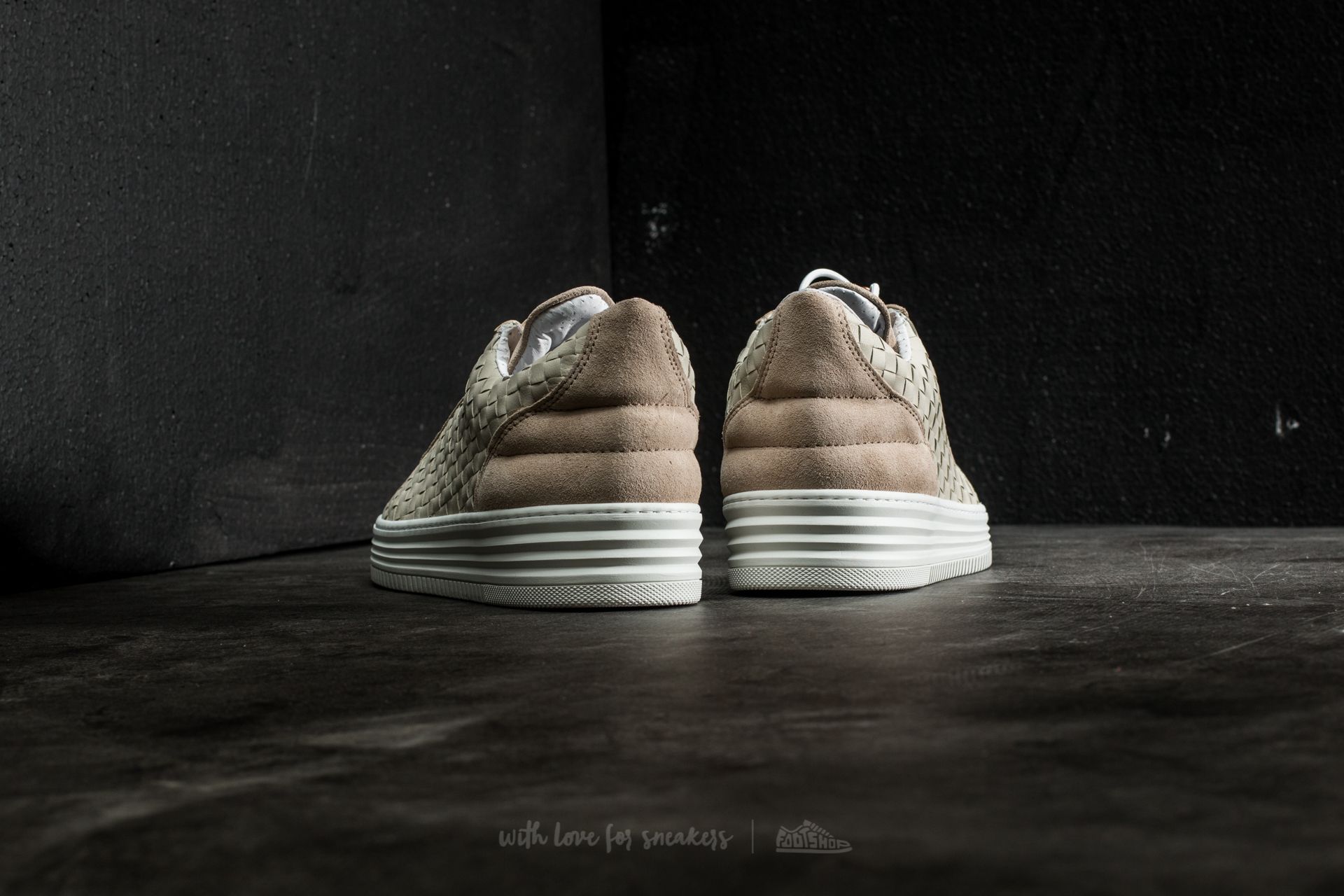 Buty męskie Filling Pieces Low Top Twist Beige